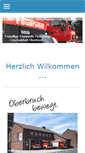Mobile Screenshot of feuerwehr-oberbruch.de